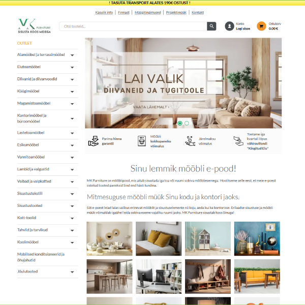 mkfurniture.ee MK INTERIOR OÜ